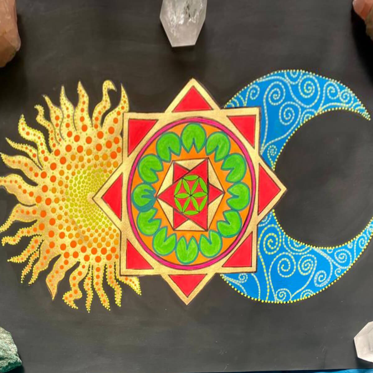 Mandala Sol Lua